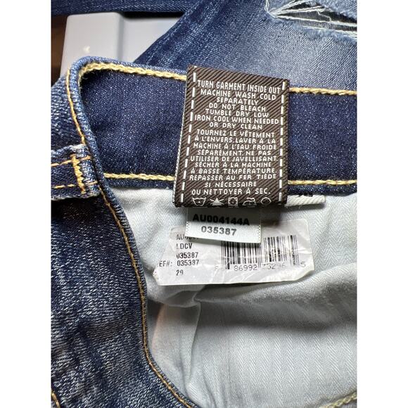 Seven for All Mankind Skinny Stretch Blue Jean size 29 - Picture 10 of 10